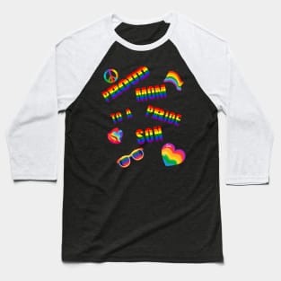 Proud Mom to a Pride Son Baseball T-Shirt